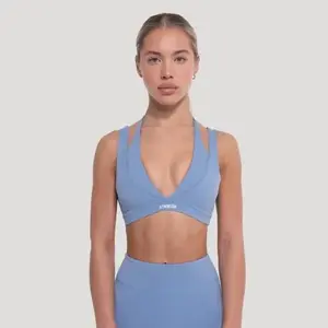 GymBeam Flow Azure dámská sportovní podprsenka - XL obraz