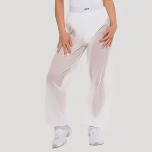 GymBeam Flow White dámské kalhoty - S obraz