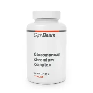 GymBeam Glukomanan a chrom komplex 144 g obraz