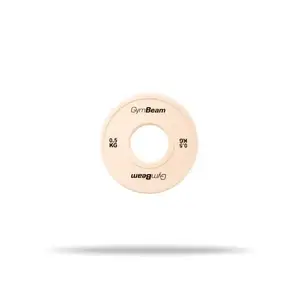 GymBeam Gumový frakční kotouč 51 mm 0.5 kg obraz