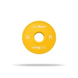 GymBeam Gumový frakční kotouč 51 mm 1.5 kg obraz