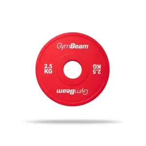 GymBeam Gumový frakční kotouč 51 mm 2.5 kg obraz