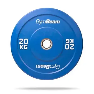 GymBeam Gumový kotouč Bumper 51 mm 20 kg obraz