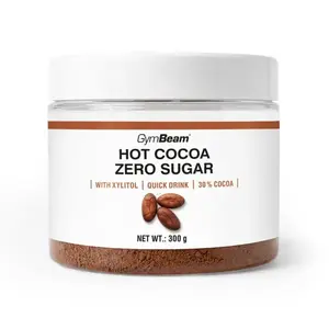 GymBeam Hot Cocoa Zero Sugar 300 g obraz
