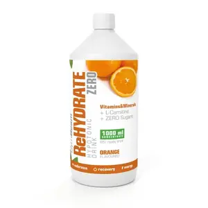 GymBeam Iontový nápoj ReHydrate ZERO 1000 ml - růžový grapefruit obraz