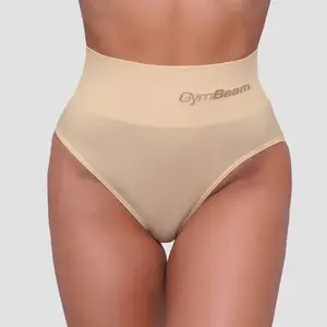 GymBeam Kalhotky Highrise 2Pack Nude - XXL obraz