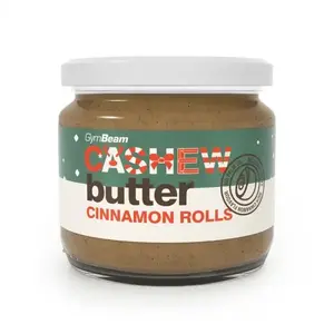 GymBeam Kešu krém - Cinnamon rolls 340 g obraz
