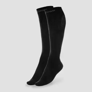 GymBeam Kompresní ponožky Black POUZE S - (35 - 38) (VÝPRODEJ) obraz
