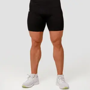 GymBeam Kompresní šortky Mid Black - M obraz