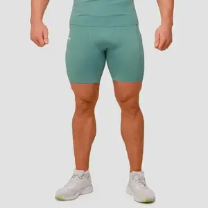 GymBeam Kompresní šortky Mid Blue - XXL obraz