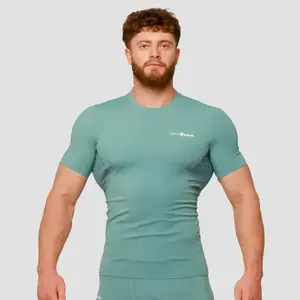 GymBeam Kompresní tričko Mid Blue - M obraz