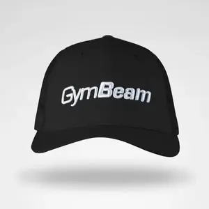 GymBeam Kšiltovka Mesh Panel Cap Black - UNI obraz