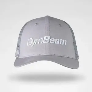 GymBeam Kšiltovka Mesh Panel Cap Grey - UNI obraz