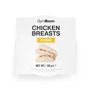 GymBeam Kuřecí prsa ve vlastní šťávě 155 g obraz