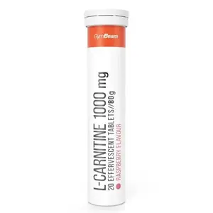 GymBeam L-Karnitin 1000 mg - 20 tabs POUZE malina (VÝPRODEJ) obraz