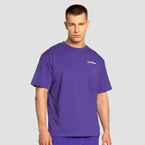 GymBeam Limitless Royal pánské oversized tričko - S obraz