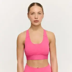 GymBeam Limitless Sports Bra Dragonfruit - XS obraz