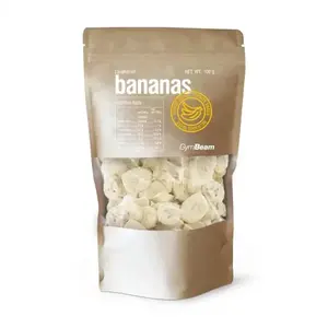 GymBeam Lyofilizované banány 100 g obraz