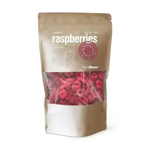 GymBeam Lyofilizované maliny 100 g obraz