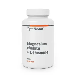 GymBeam Magnézium chelát + L-theanin 120 kaps. obraz