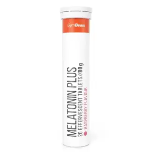 GymBeam Melatonin Plus šumivý 80 g - malina obraz