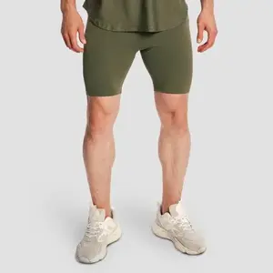 GymBeam Men‘s Combat Shorts Olive Grey - M obraz