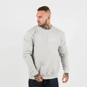 GymBeam Mikina PRO Jumper Moon Grey - S obraz