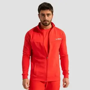GymBeam Mikina se zipem Limitless Hot Red - XXL obraz