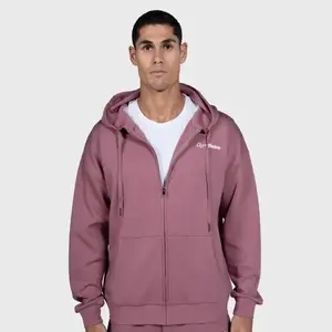 GymBeam Mikina se zipem Relay Haze - S obraz