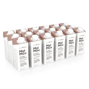 GymBeam MoiMüv Protein Milkshake 18 x 250 ml - vanilka obraz