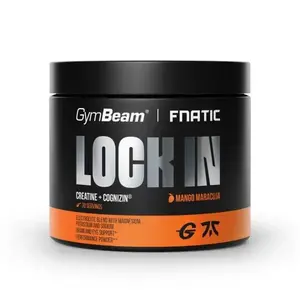 GymBeam Nootropický herní komplex LOCK IN x Fnatic 249 g - mango marakuja obraz