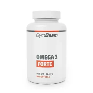 GymBeam Omega 3 Forte 90 kaps. (VÝPRODEJ) obraz