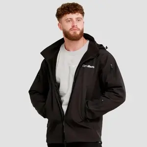 GymBeam Pánská bunda Softshell Black POUZE L (VÝPRODEJ) obraz