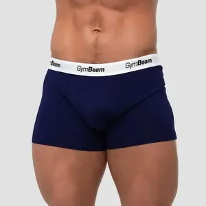 GymBeam Pánské boxerky Essentials 3Pack Navy POUZE XL (VÝPRODEJ) obraz