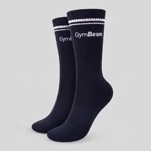 GymBeam Ponožky Crew Blue - S obraz