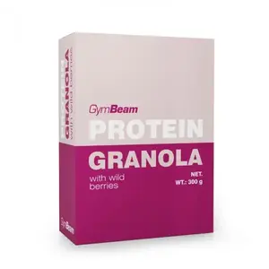GymBeam Proteinová granola s lesním ovocem 300 g obraz