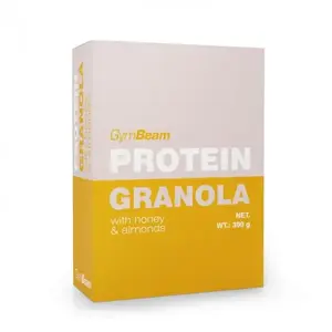 GymBeam Proteinová granola s medem a mandlemi 300 g obraz