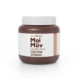GymBeam Proteinová pomazánka MoiMüv 400 g - lískový ořech obraz