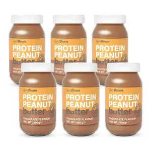 GymBeam Proteinové arašídové máslo 6 x 900 g - čokoláda obraz
