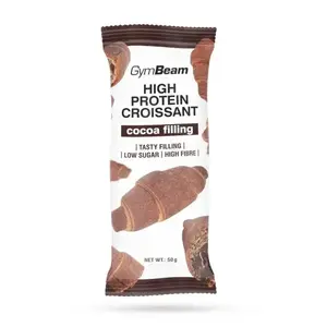 GymBeam Proteinový croissant s kakaovou náplní 50 g - kakao obraz