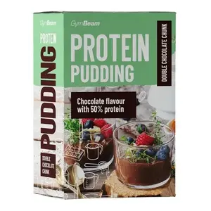 GymBeam Proteinový pudink 500 g - dvojnásobné kousky čokolády obraz