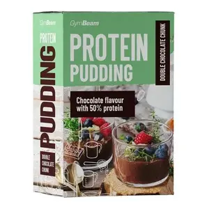 GymBeam Proteinový pudink 500 g POUZE dvojnásobné kousky čokolády (VÝPRODEJ) obraz