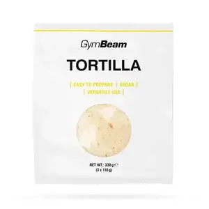 GymBeam Pšeničná tortilla 330 g obraz