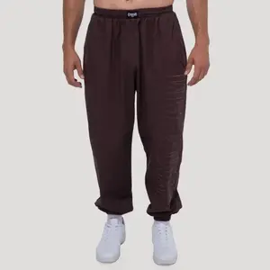 GymBeam Pumper Persistence Brown pánské kalhoty - L obraz
