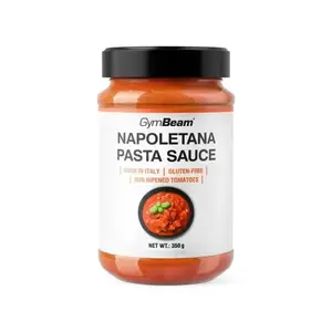 GymBeam Rajčatová omáčka s cibulí a mrkví Napoletana 350 g obraz