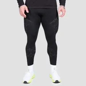 GymBeam Seamless legíny Static Black - S obraz