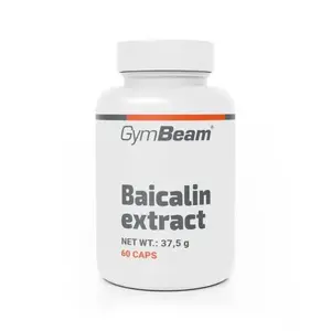 GymBeam Šišák bajkalský (baicalin) extrakt 60 kaps. obraz