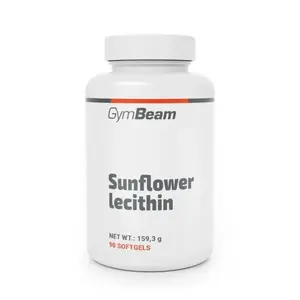GymBeam Slunečnicový lecitin CAPS 90 kaps. obraz