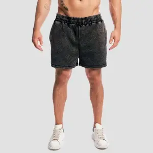 GymBeam Šortky Aura Washed Black - S obraz