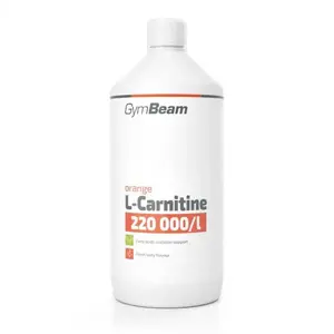 GymBeam Spalovač tuků L-Karnitin 1000 ml - pomeranč obraz